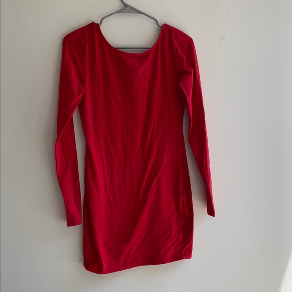 Red forever 21 dress